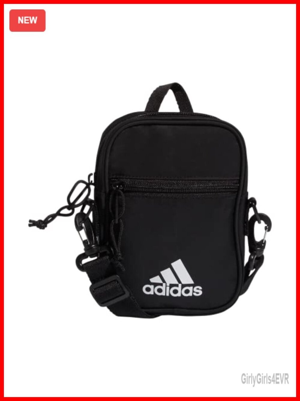 Unisex Adult Festival Crossbody Small Bag with Zippered Pocket